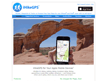 Tablet Screenshot of ihikegps.com